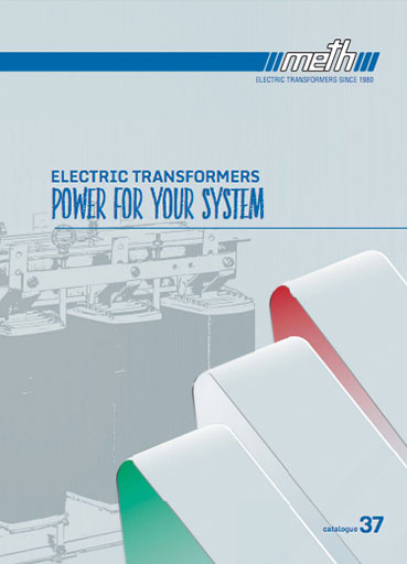 Catálogo Meth: transformadores eléctricos